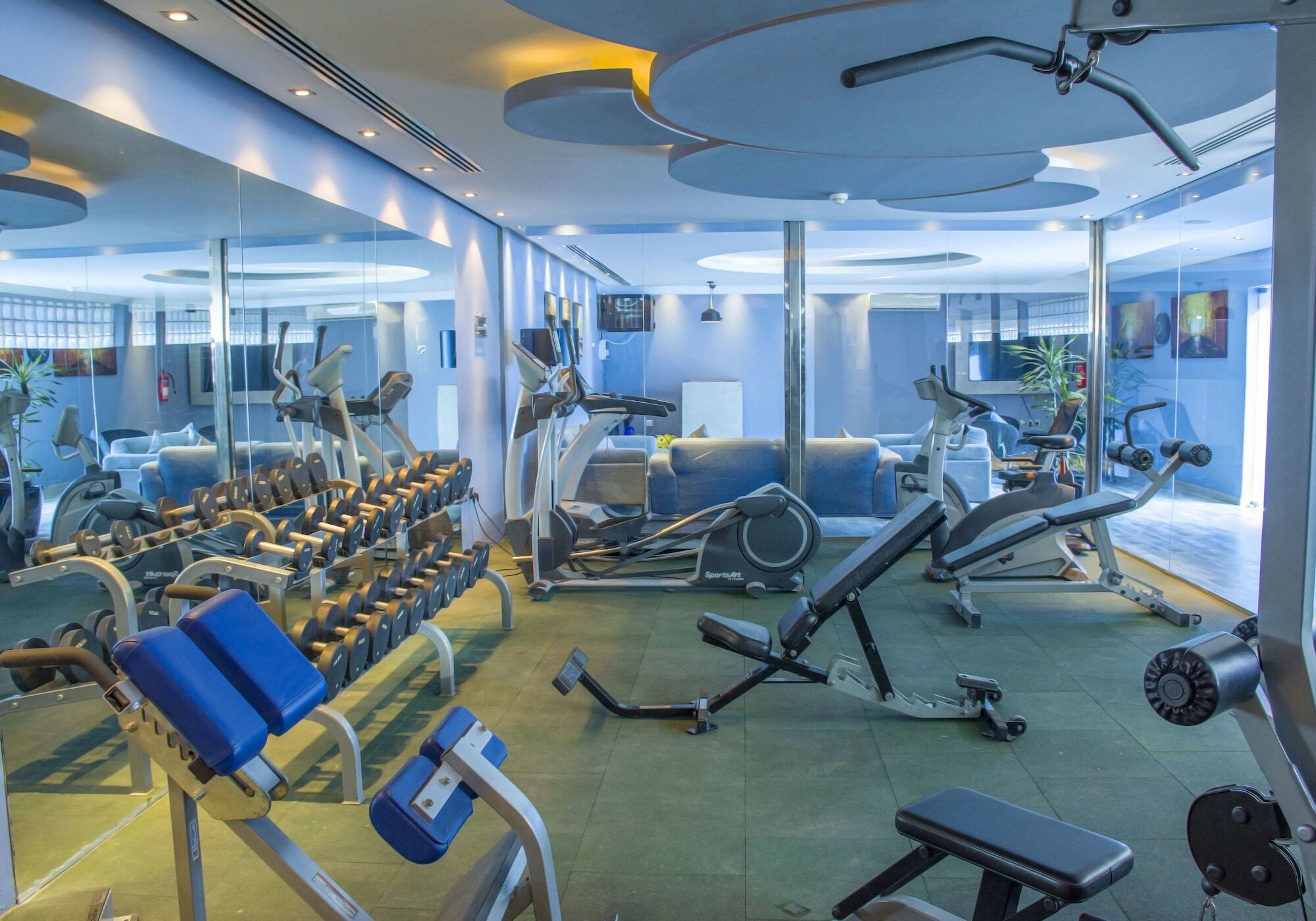 Radisson Blu Resort, Al Khobar Халф Мун-Бэй Экстерьер фото A gym